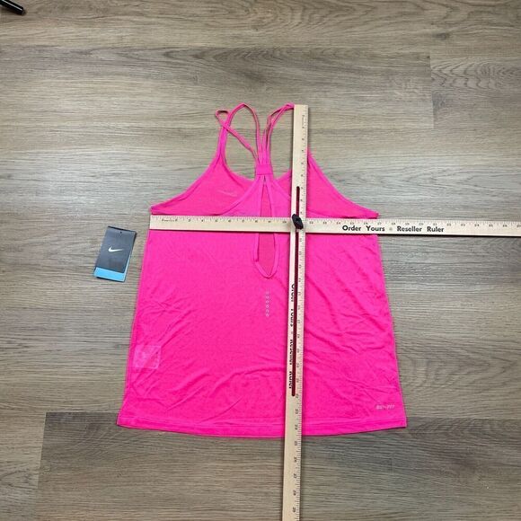 Nike Tank Top Womens Small Pink Gym Active Training Lightweight - Picture 5 of 8
